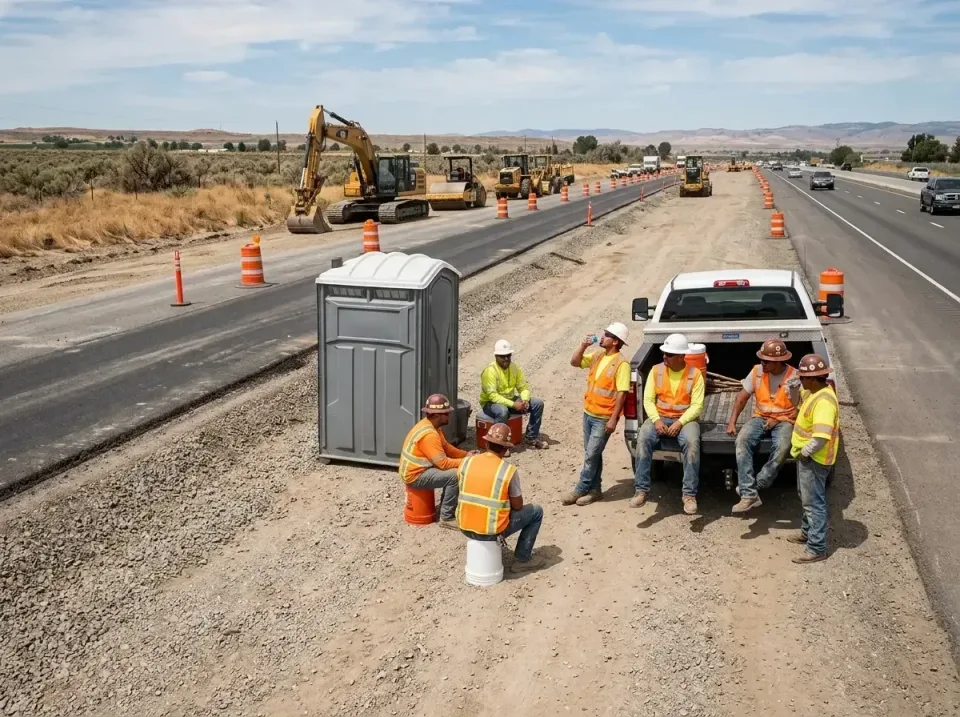 highway-road-construction-crew-007 — frequently asked questions, Porta Potty and Restroom Rentals in Mount Carmel, IL